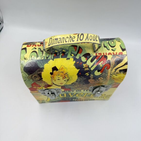 Vintage Galvanized Tin Storage Lunch Box by The MacBeth Collection - Picture 12 of 17